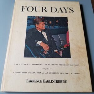 Vintage Four Days hardcover book 1964